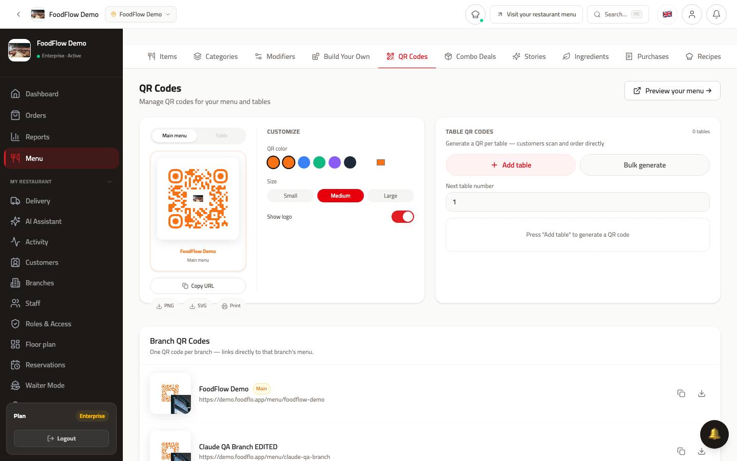 QR Codes